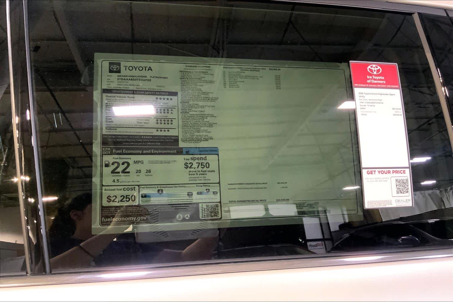 New 2026 Wind Chill Pearl Toyota Platinum image 21