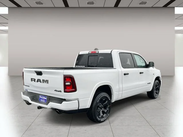 New 2026 Bright White Clear-Coat Exterior Paint RAM Big Horn/Lone Star image 3
