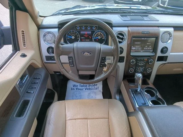 Used 2014 Blue Ford Lariat image 8