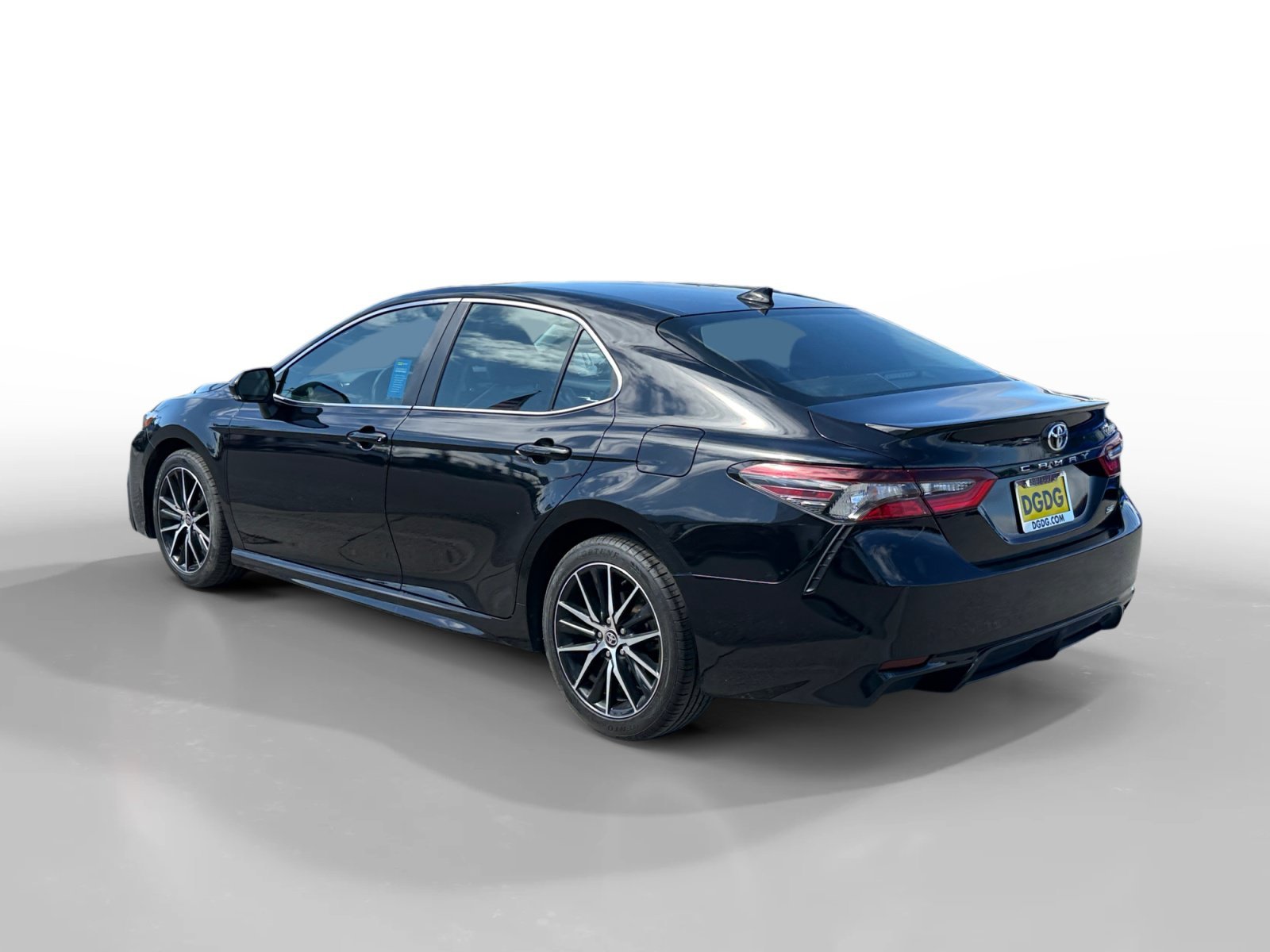 Used 2024 Midnight Black Metallic Toyota SE image 3