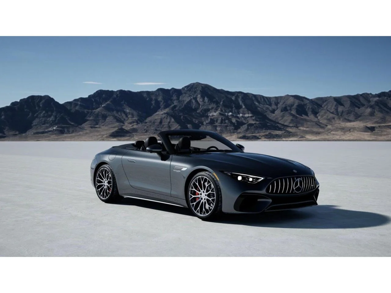 New 2027 Selenite Grey Metallic Mercedes-Benz AMG® SL 55 Roadster image 11