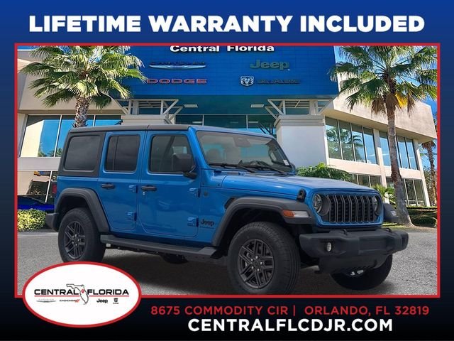 New 2027 Hydro Blue Pearl-Coat Paint Jeep  image 1