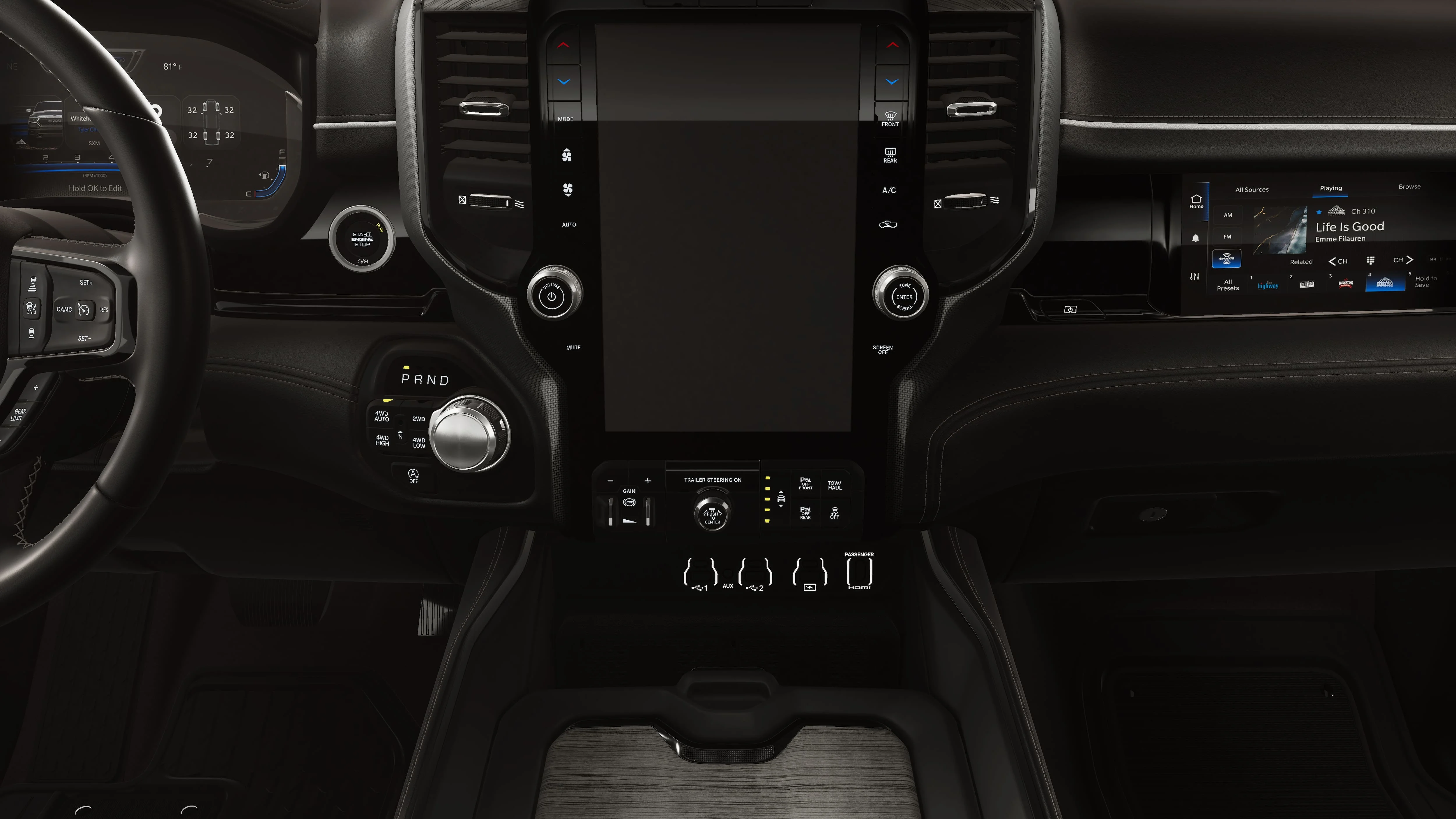 New 2026 Forged Blue Metallic Exterior Paint RAM Limited image 5