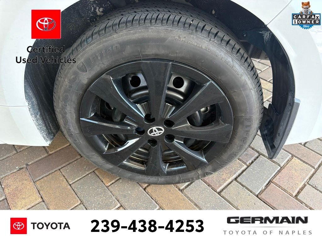 Used 2025 White Toyota LE image 10