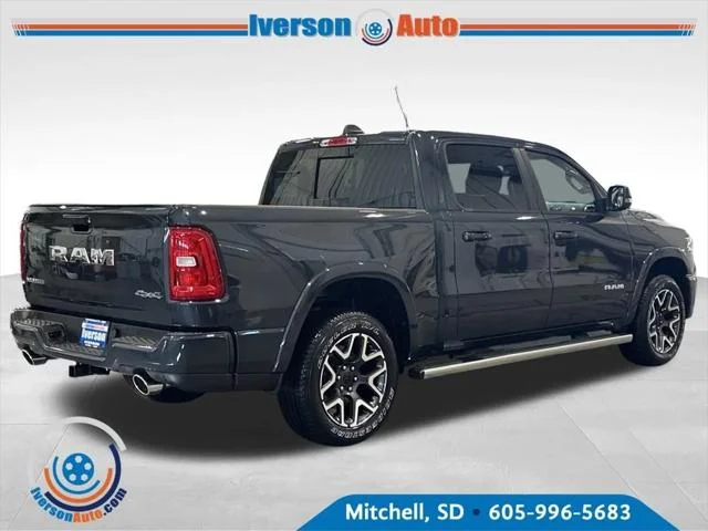 New 2026 Forged Blue Metallic Exterior Paint RAM LARAMIE image 8
