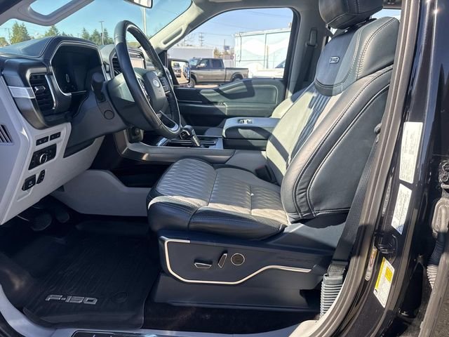 Used 2022 Agate Black Metallic Ford Limited image 24
