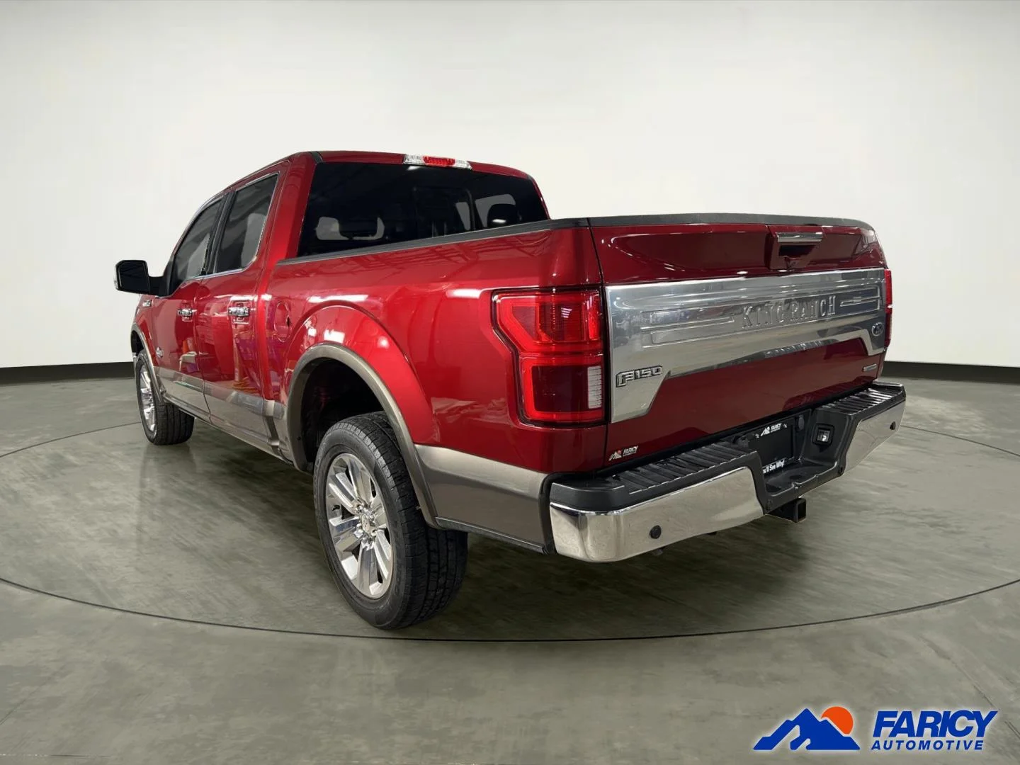 Used 2020 Rapid Red Metallic Tinted Clearcoat/Stone Gray Ford King Ranch image 2