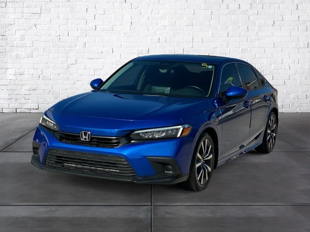 Used 2024 Blue Honda EX image 2