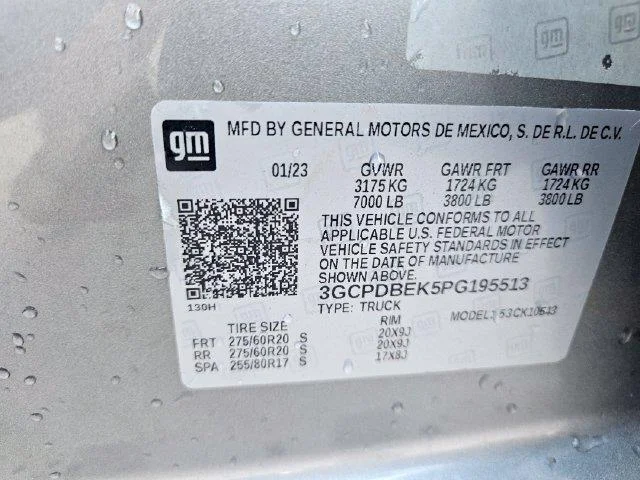 Used 2023 Sterling Gray Metallic Chevrolet Custom image 30