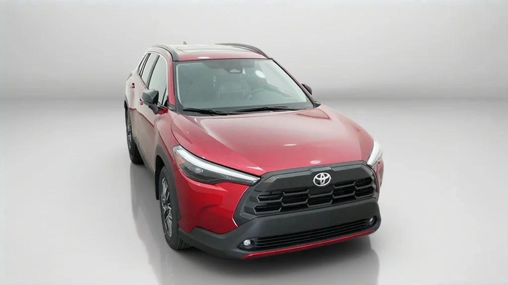 New 2026 Soul Red Crystal Toyota XLE image 4