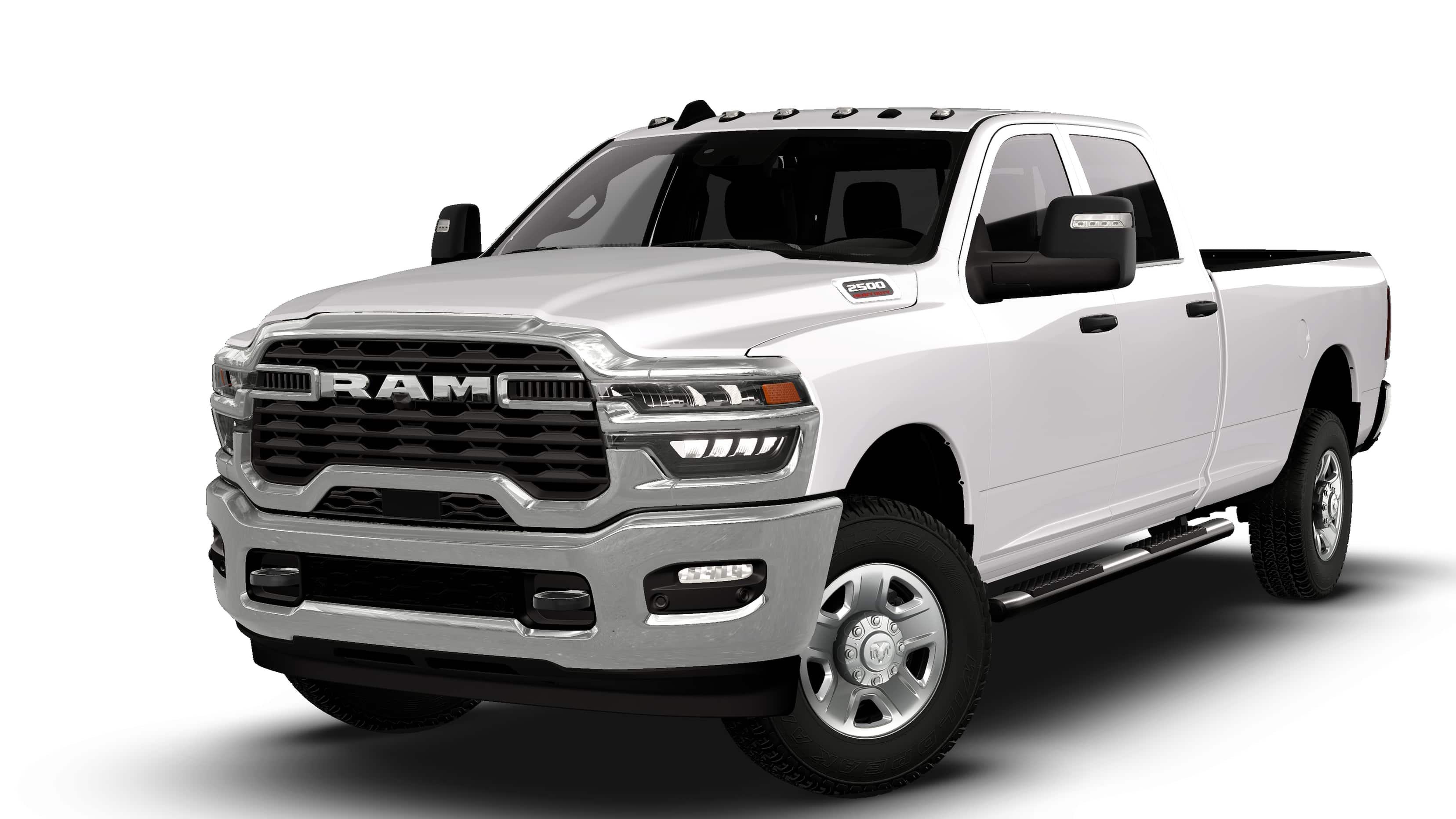New 2026 Bright White Clear-Coat Exterior Paint RAM TRADESMAN image 1