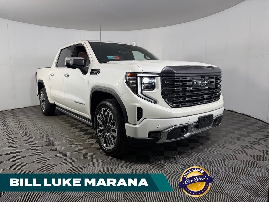 Certified Used 2024 White GMC Denali Ultimate image 1