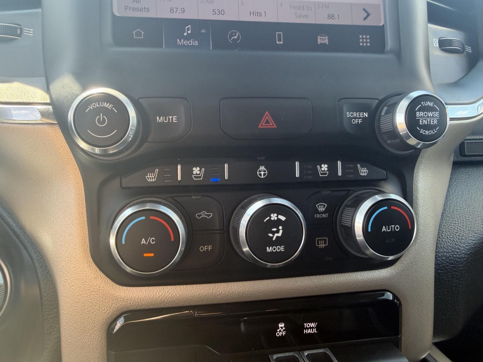 Used 2022 Flame Red Clearcoat Ram Laramie image 28