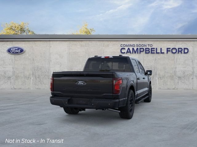 New 2026 Agate Black Metallic Ford XLT image 8