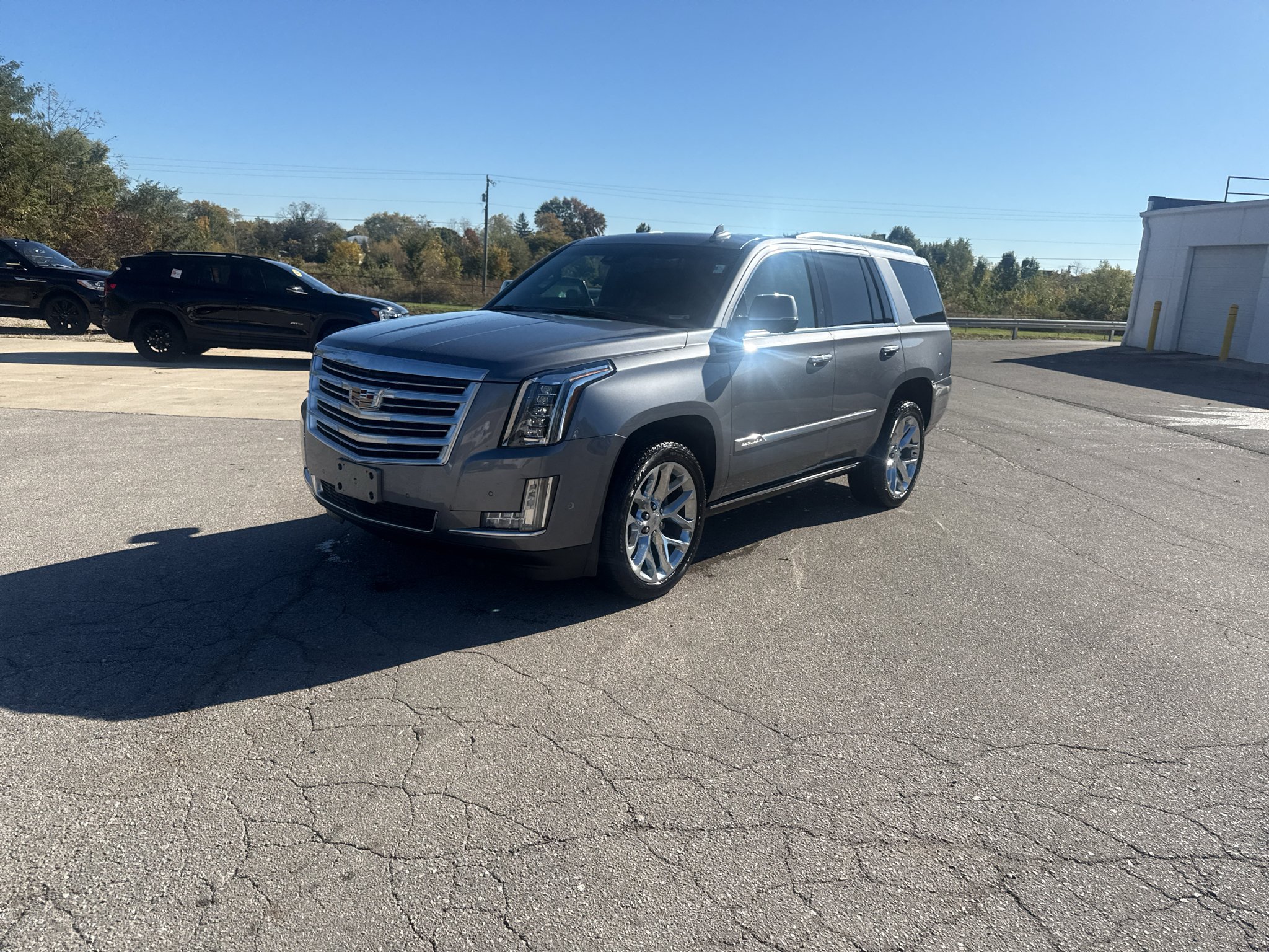 Used 2019 SATIN STEEL METALLIC Cadillac Platinum image 2