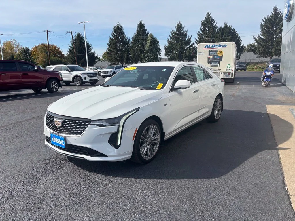 Used 2023 White Cadillac Premium Luxury image 9