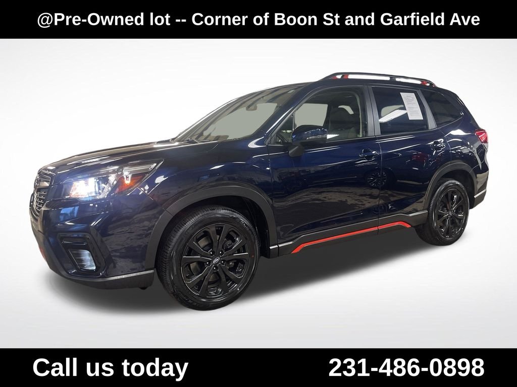 Used 2019 Blue Subaru Sport image 1