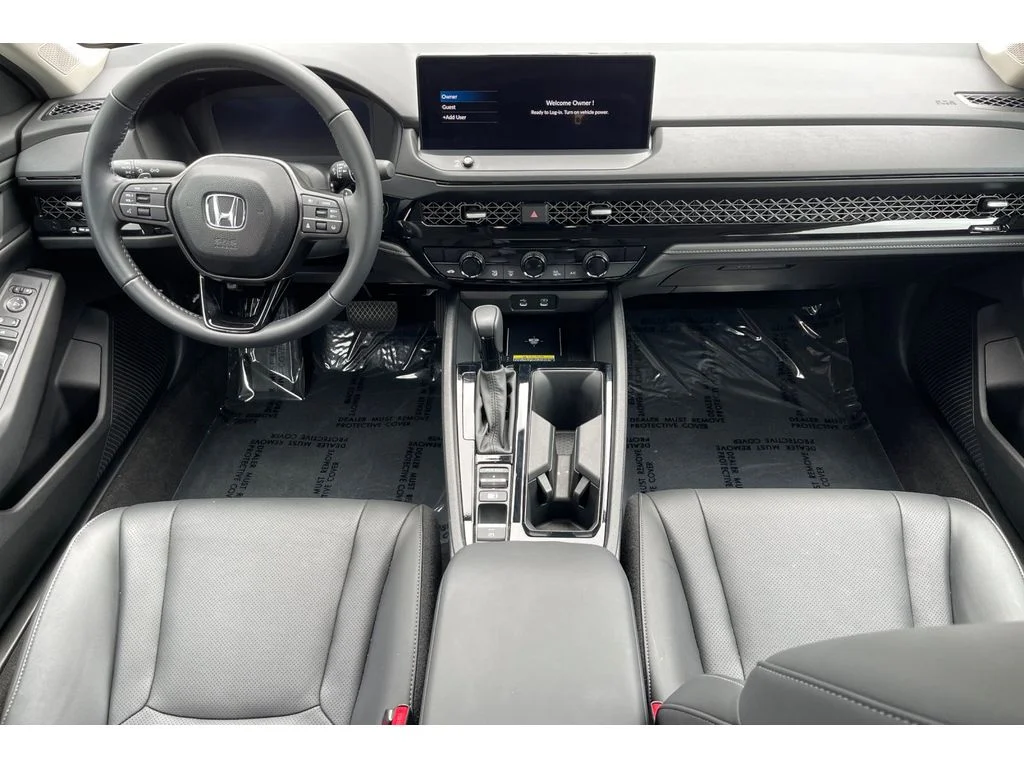 Certified Used 2025 Platinum White Pearl Honda HYBRID EX-L image 14