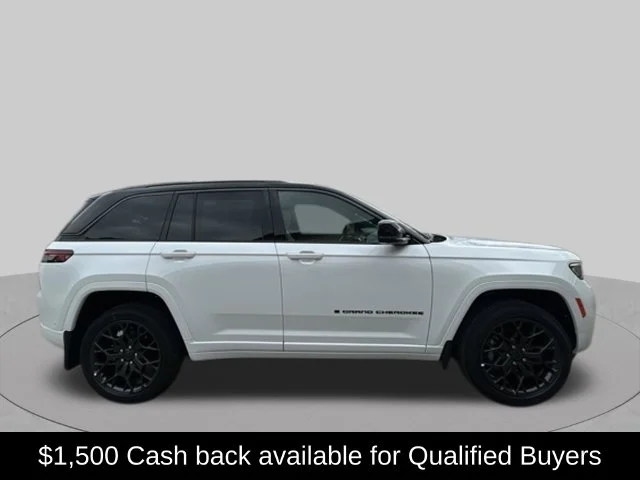 New 2027 Bright White Clear-Coat Paint Jeep Summit image 2