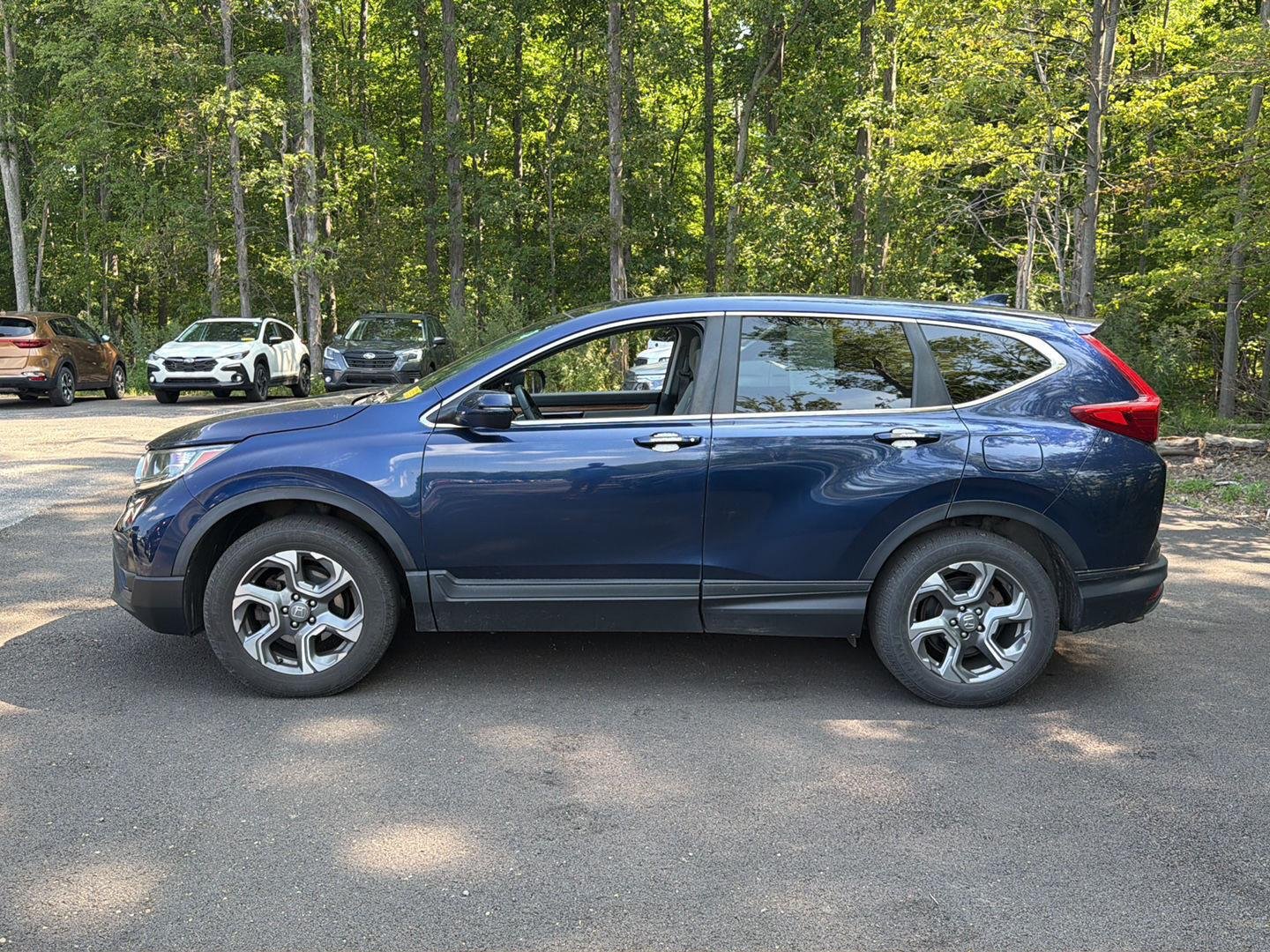 Used 2019 Obsidian Blue Pearl Honda EX image 11