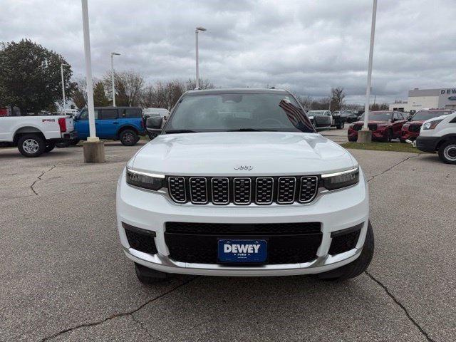 Used 2023 Bright White Clearcoat Jeep Summit Reserve image 2