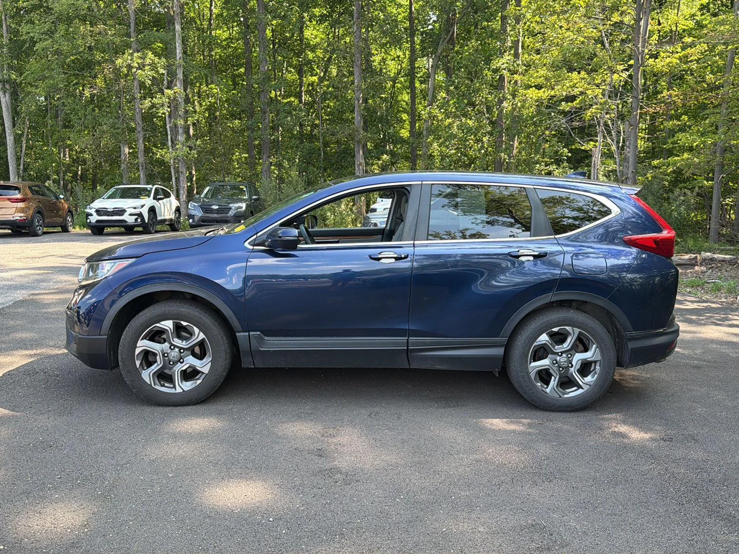 Used 2019 Obsidian Blue Pearl Honda EX image 11