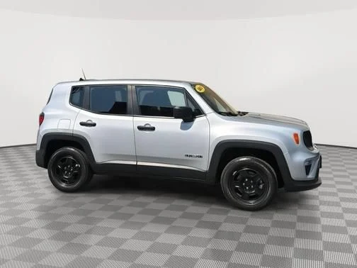 Used 2021 Silver Jeep Sport image 2