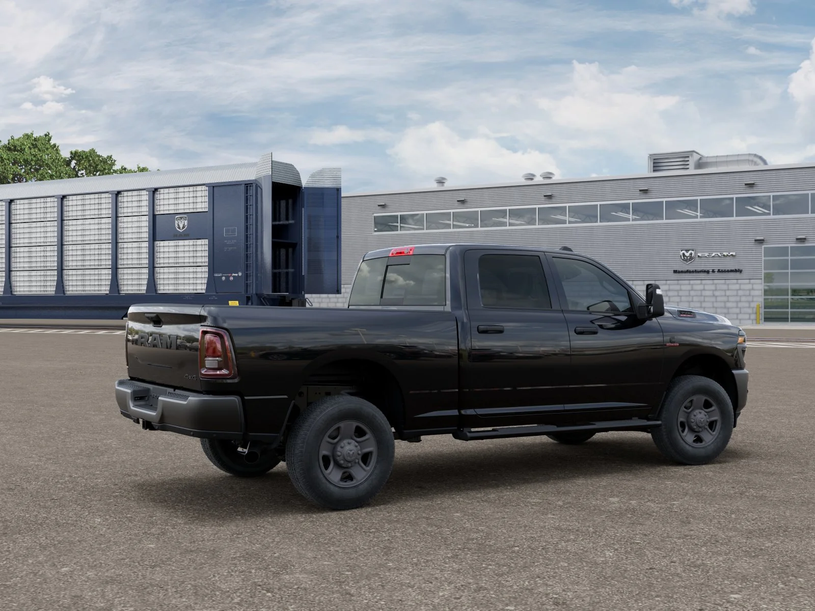 New 2026 Black Clearcoat RAM TRADESMAN image 4
