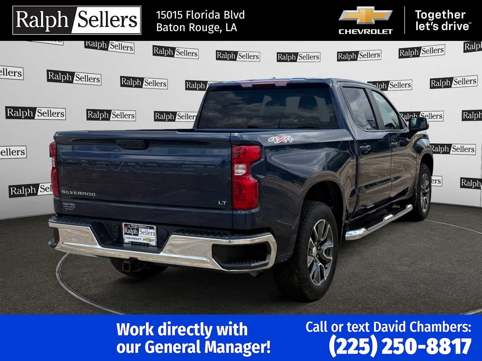 Used 2022 Northsky Blue Metallic Chevrolet LT image 6