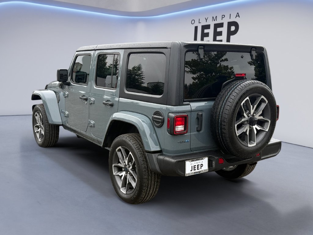 Used 2024 Gray Jeep Sport S 4xe image 3