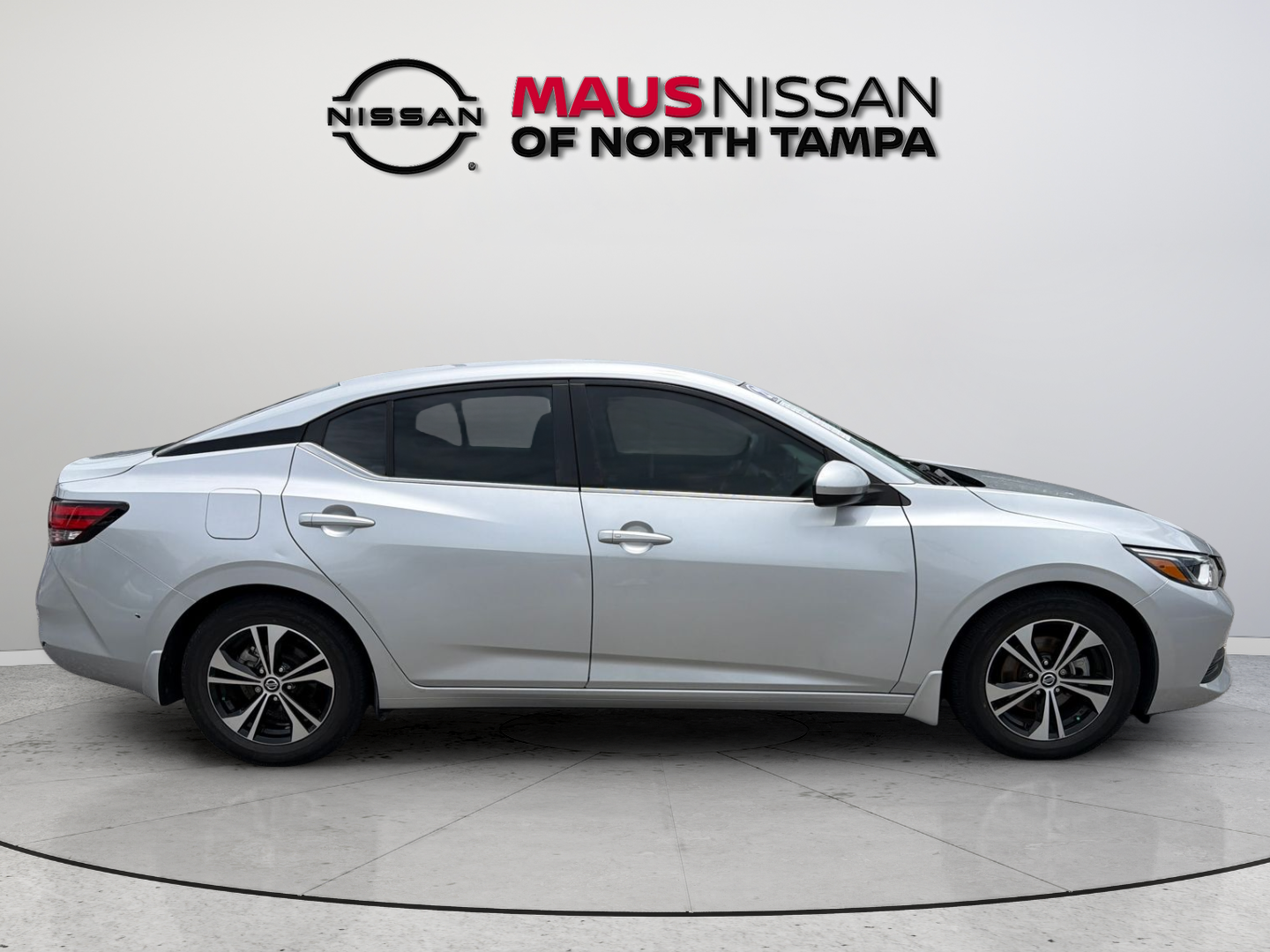 Certified Used 2021 Silver Nissan SV image 9