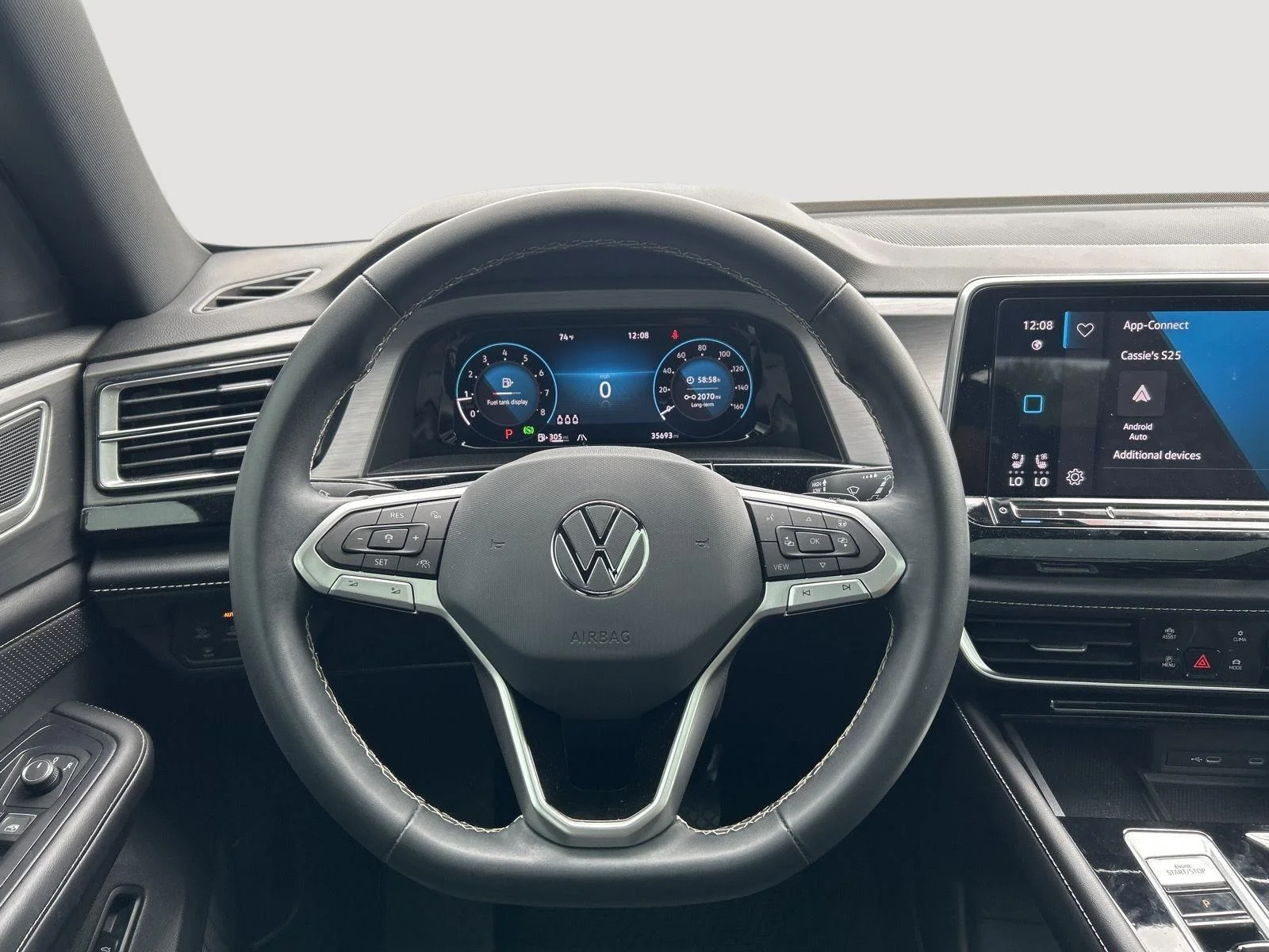 Certified Used 2024 Pure Gray Volkswagen 2.0T SE w/Technology image 12