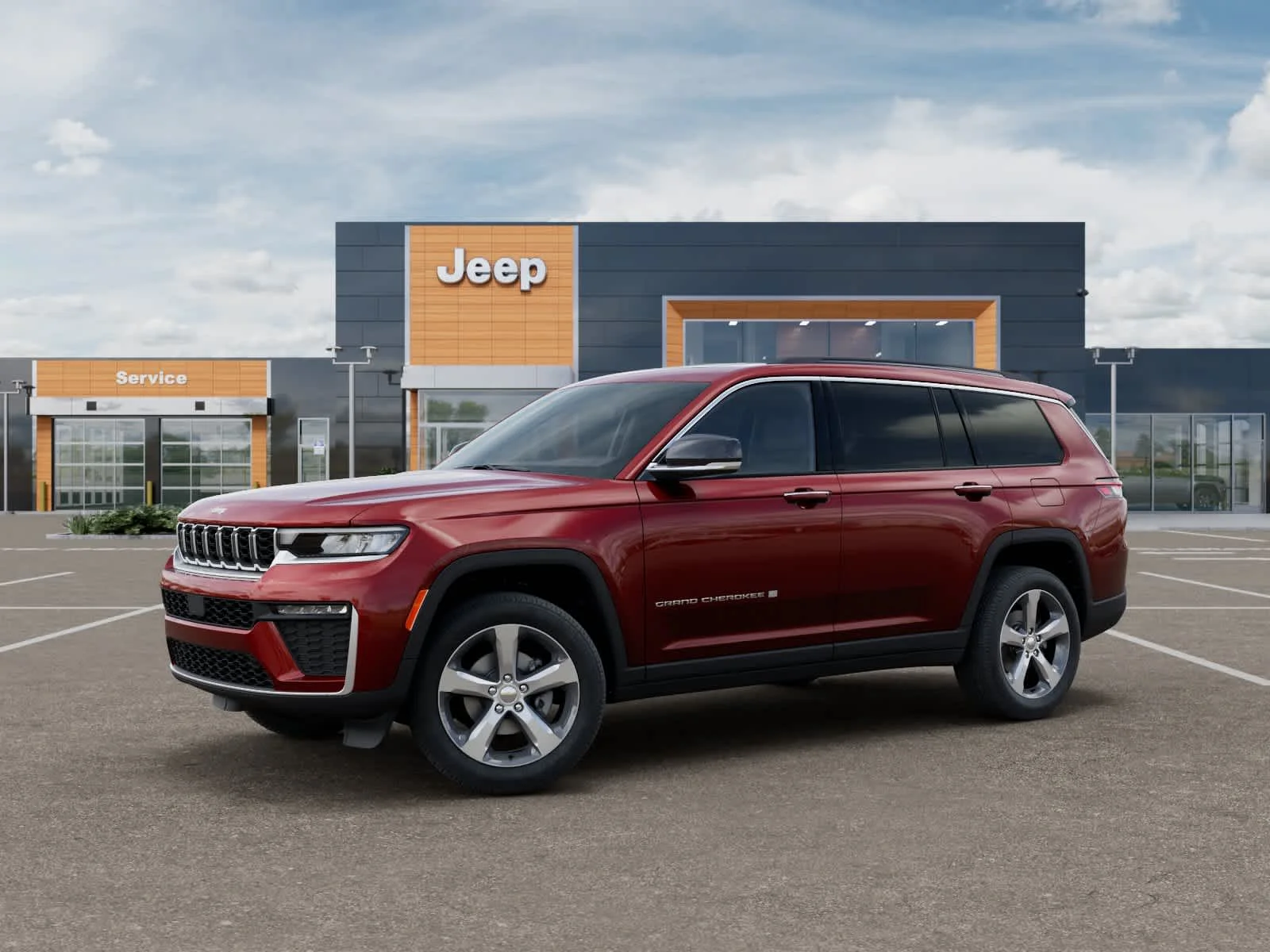 New 2026 Velvet Red Pearlcoat Jeep Limited image 2