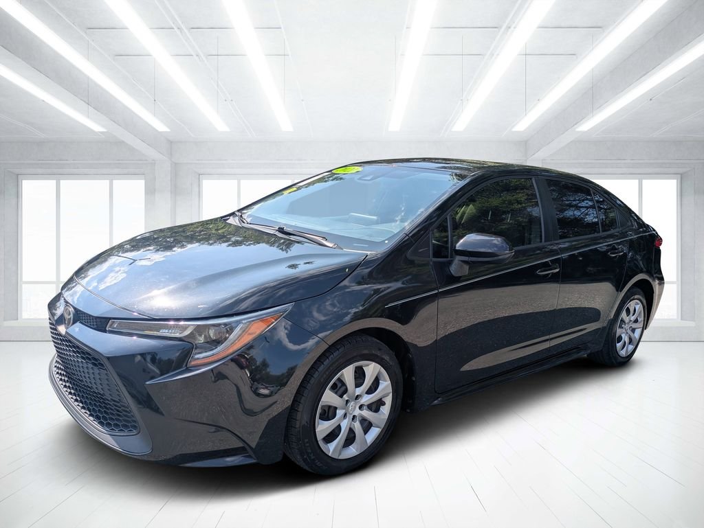 Used 2021 Black Toyota LE image 7