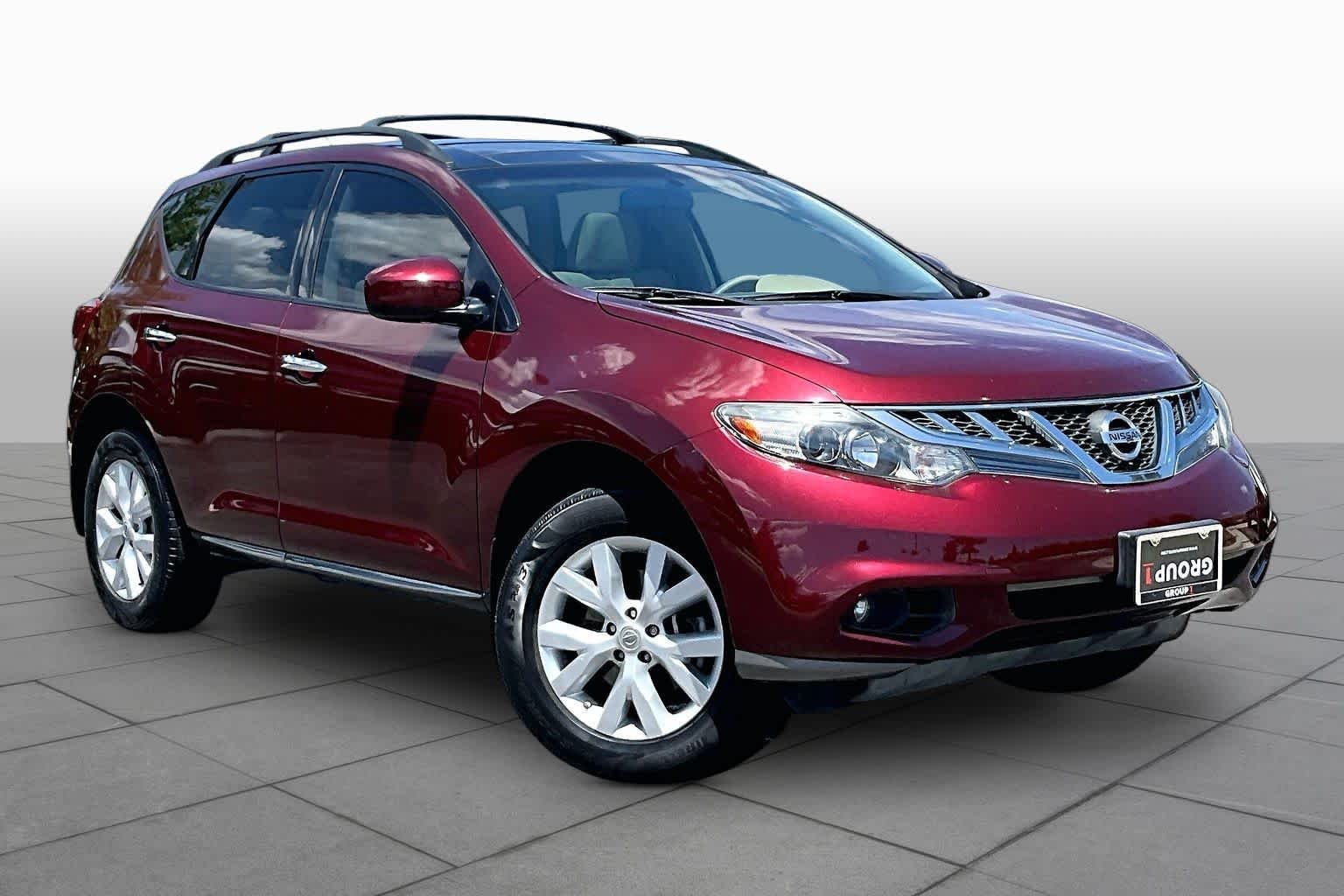 Used 2012 Nissan Murano SV with VIN JN8AZ1MU9CW118132 for sale in Cedar Park, TX