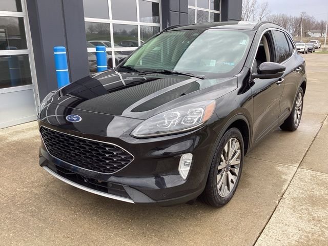 Used 2020 Ford Escape Titanium with VIN 1FMCU9J99LUC06431 for sale in Sheffield, OH