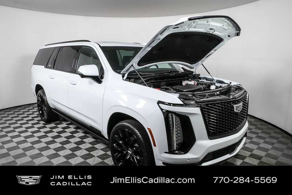Used 2026 Vibrant White Tricoat Cadillac Platinum Sport image 36