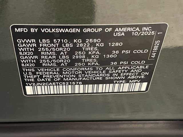 New 2026 Green Volkswagen 2.0T SE w/Technology image 22