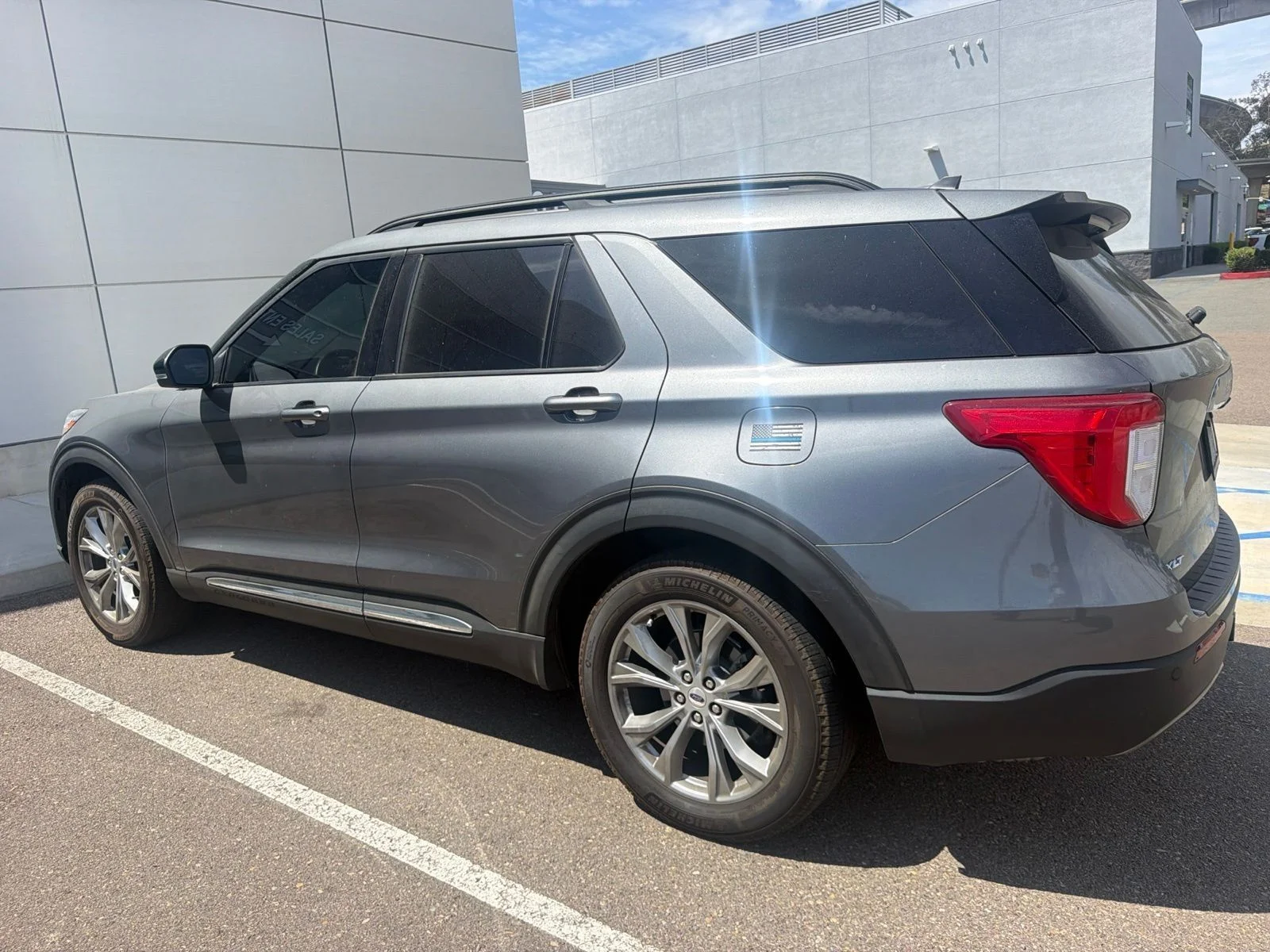 Certified Used 2023 Carbonized Gray Metallic Ford XLT image 9