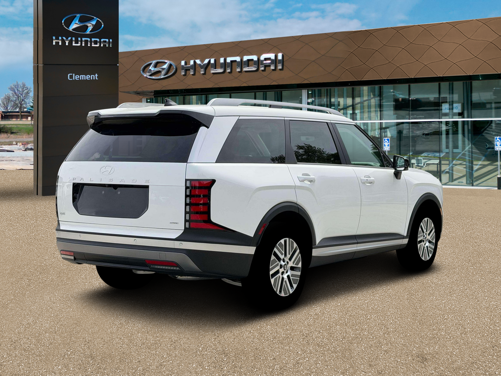 New 2026 White Hyundai SEL 8P image 7