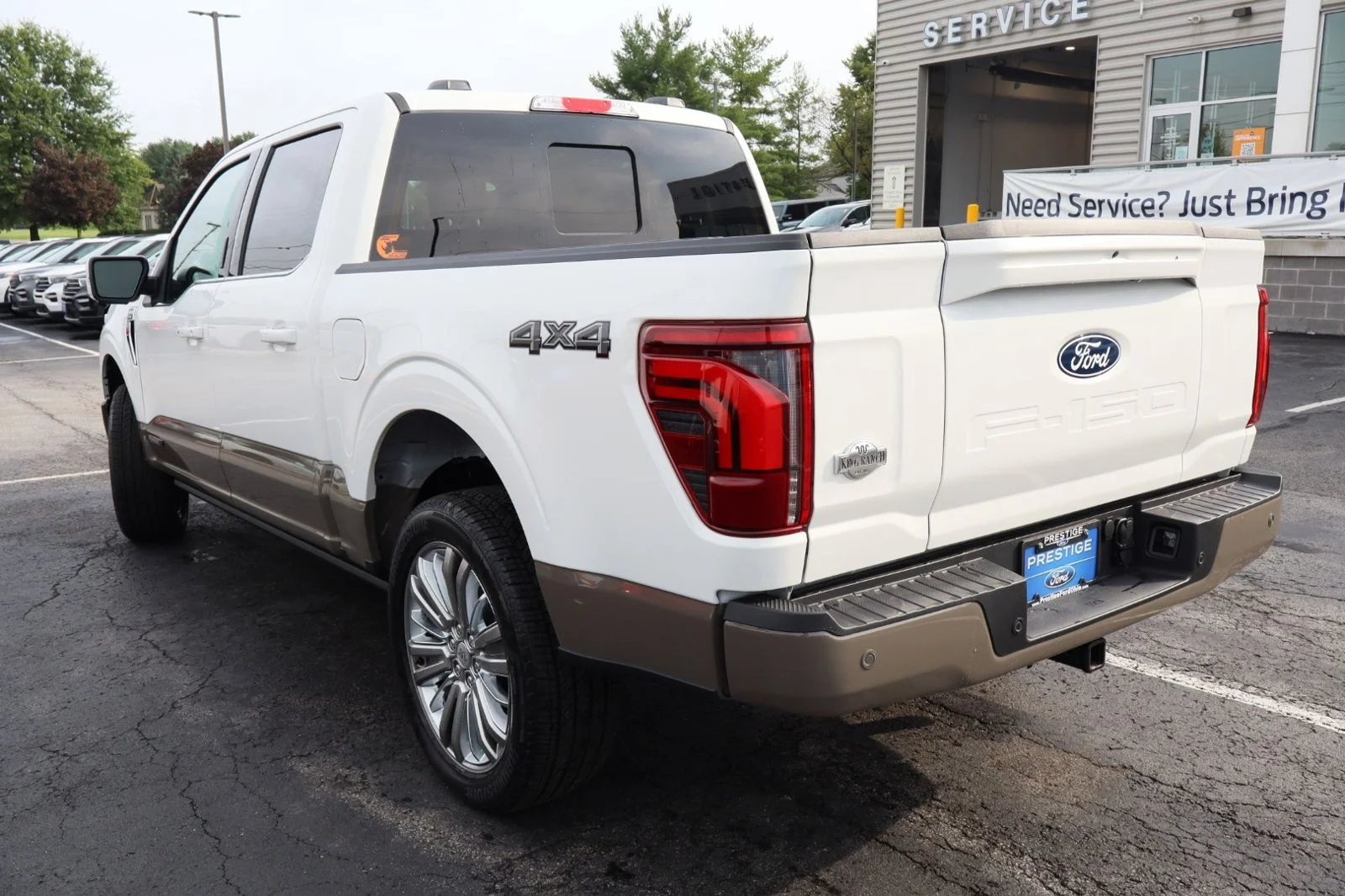 New 2026 Star White Metallic Tri-Coat Ford King Ranch® image 4