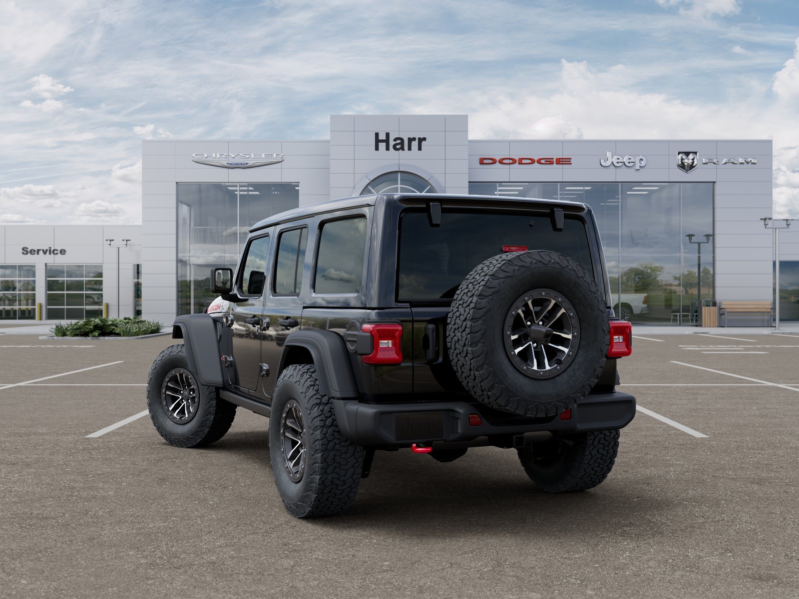New 2026 Black Clear-Coat Exterior Paint Jeep Rubicon image 38