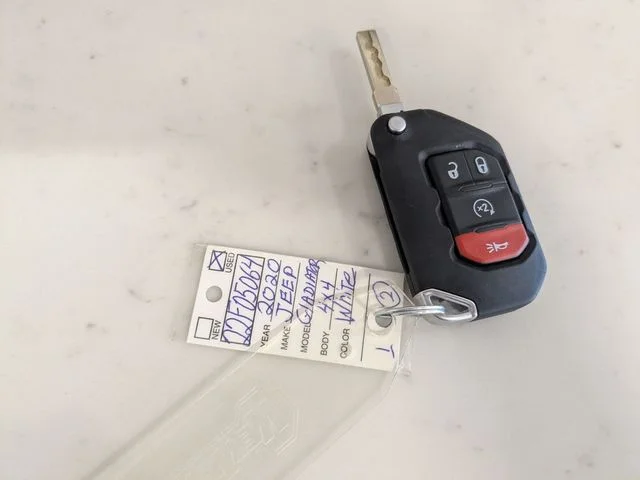 Used 2020 Bright White Clearcoat Jeep Rubicon image 3