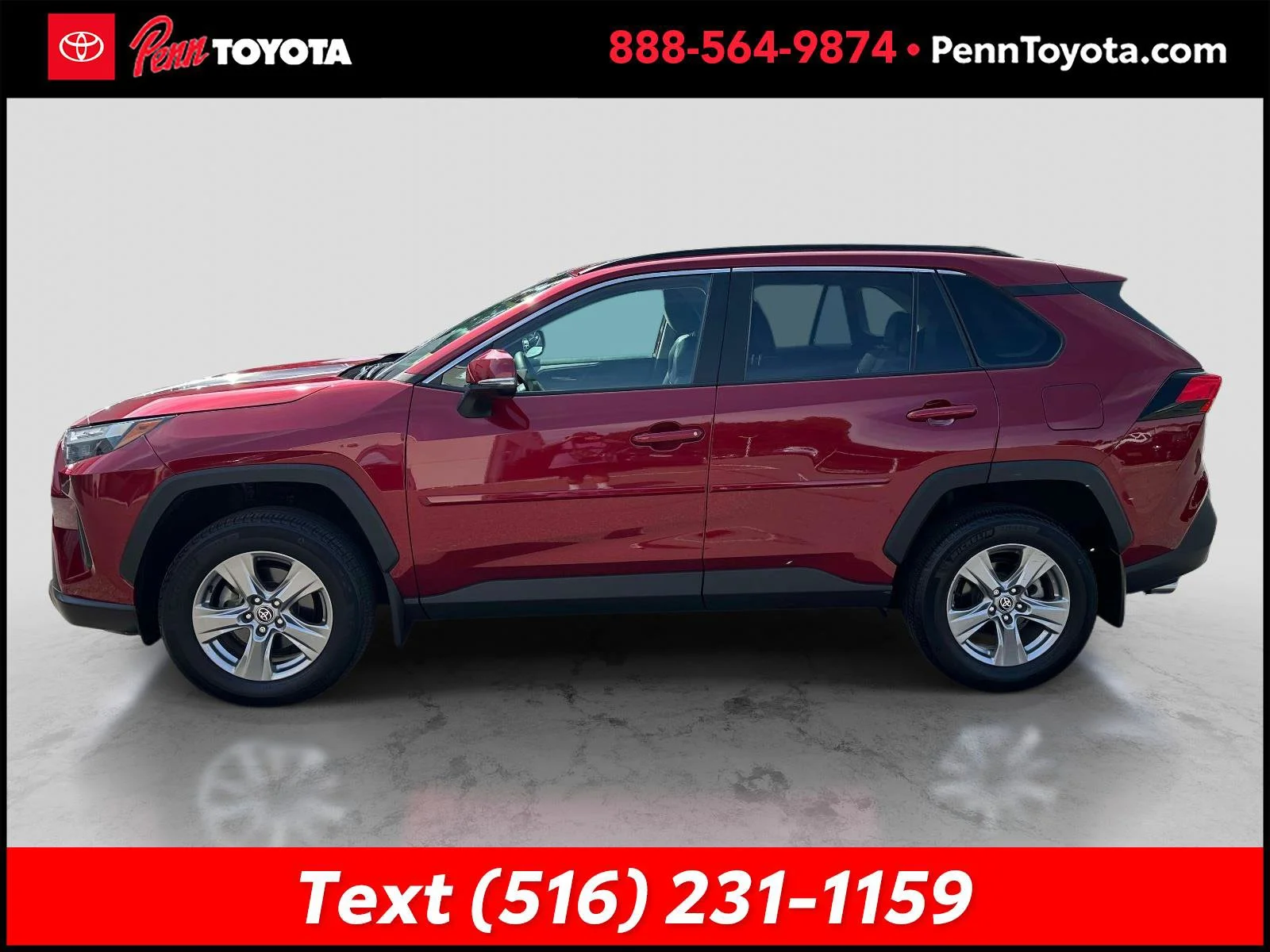 Used 2023 RUBY FLARE PEARL Toyota XLE image 7
