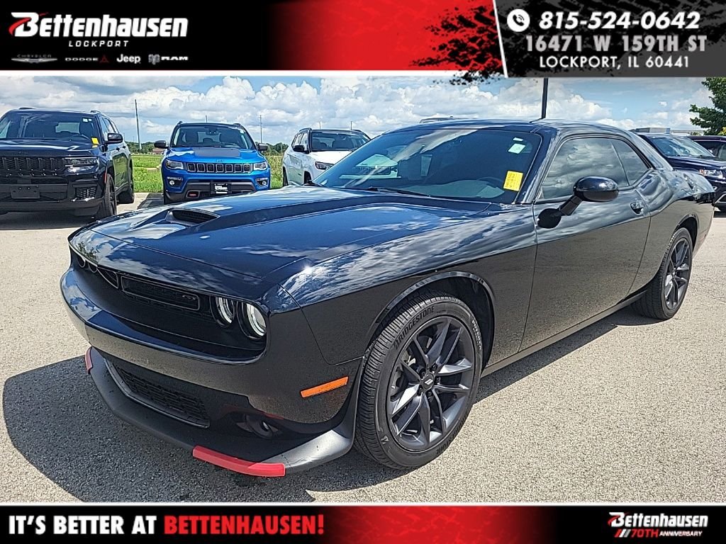 Used 2022 Black Dodge GT image 1