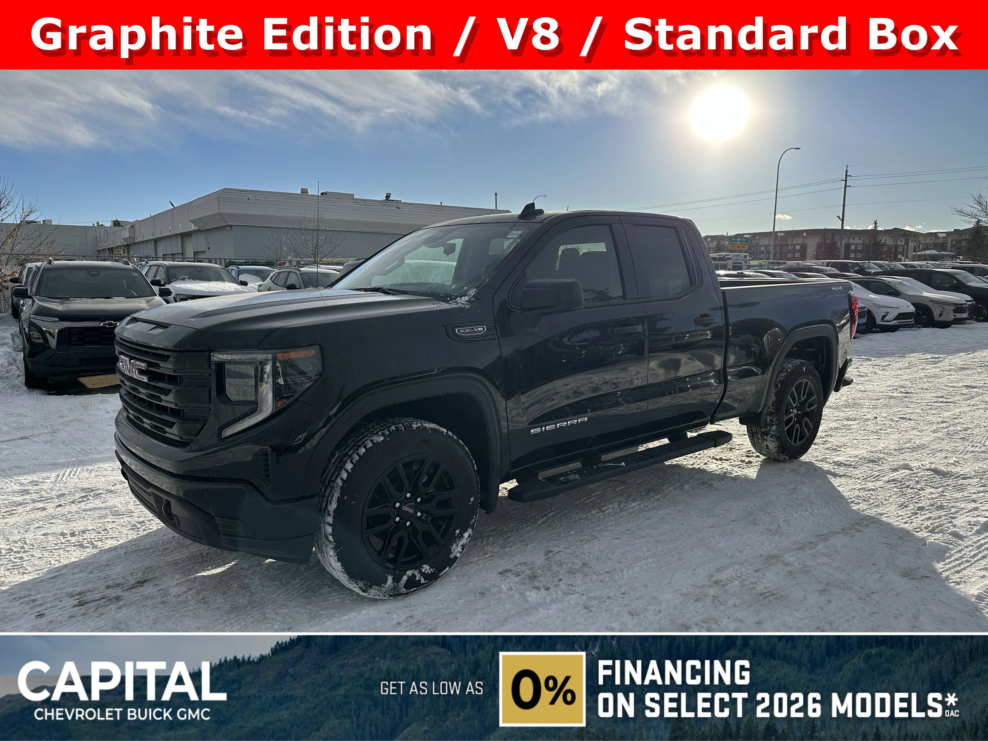 New 2026 Onyx Black GMC Pro image 1