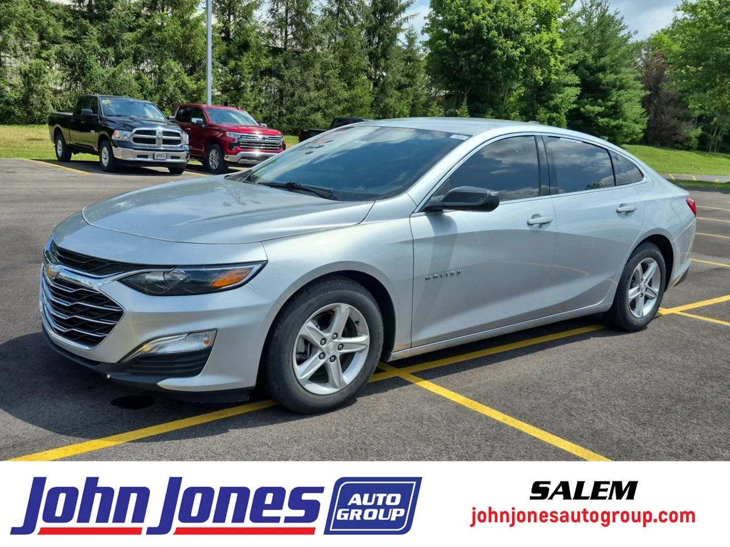 Used 2021 Silver Ice Metallic Chevrolet LS image 1