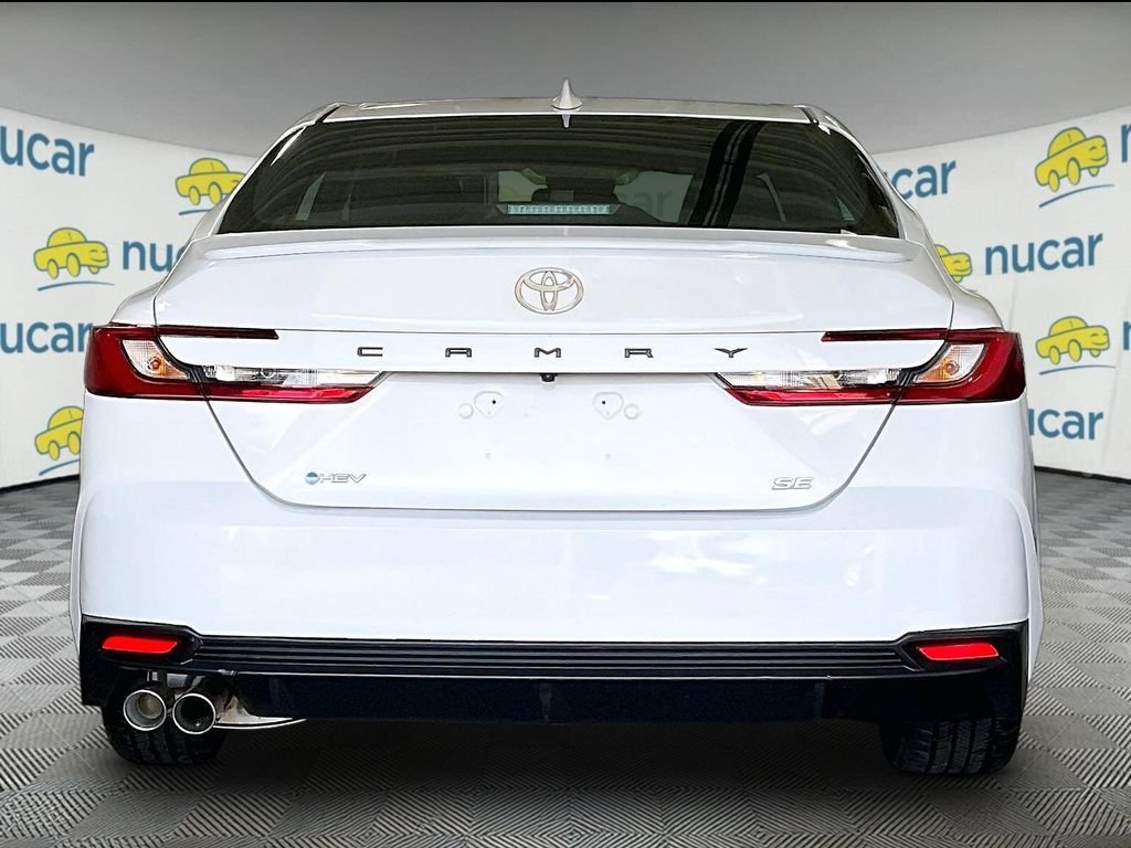 Used 2025 White Toyota SE image 5