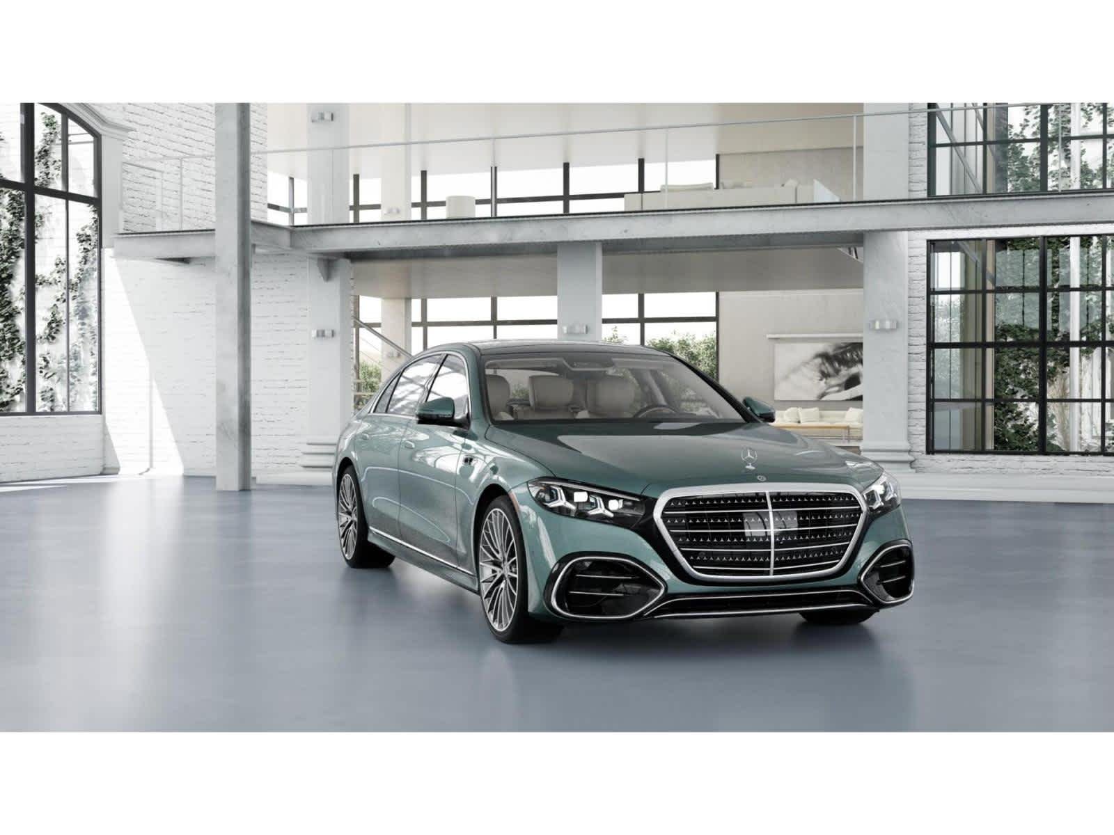 New 2027 Verde Silver Metallic Mercedes-Benz S 500 image 8