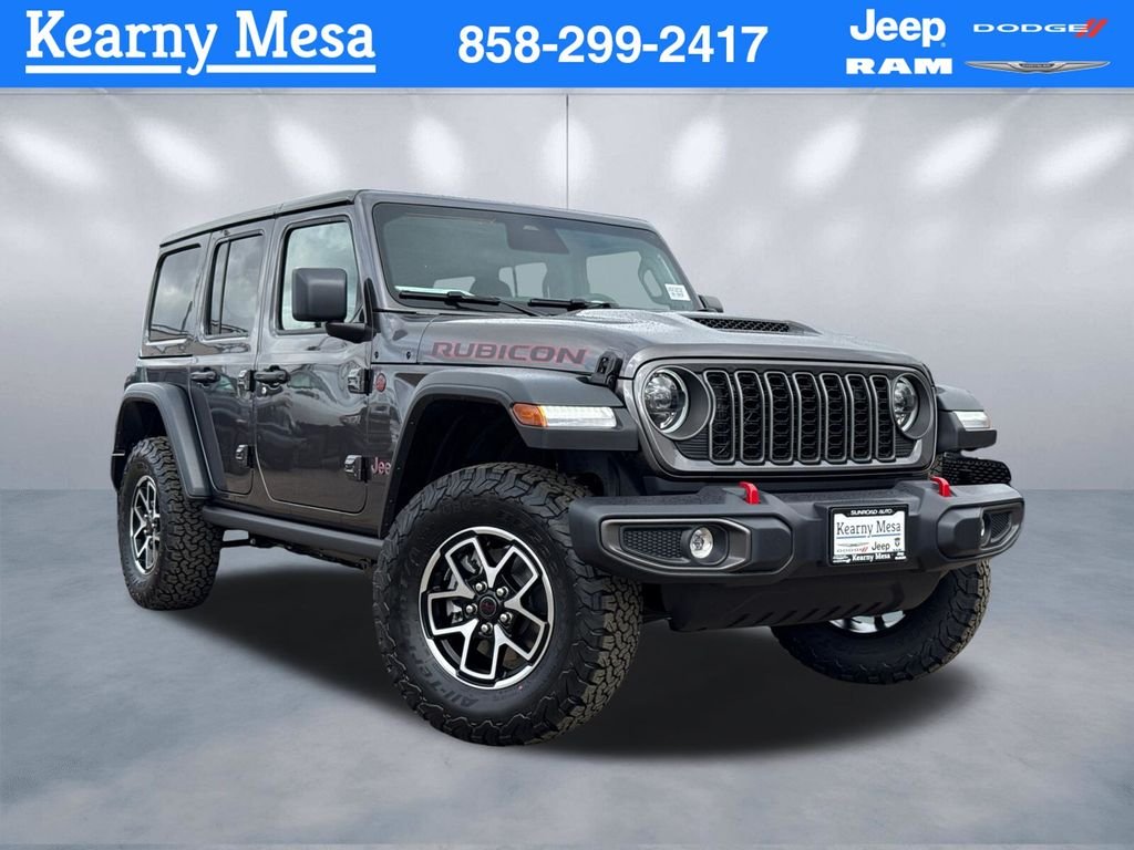 New 2026 Granite Crystal Metallic Clear-Coat Exterior Paint Jeep Rubicon image 1